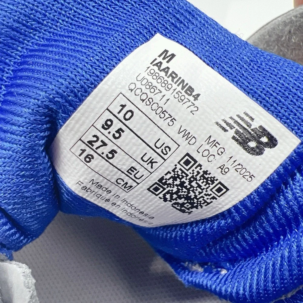 New Balance Fresh Foam Arishi Kids Gym Running Shoes Sneakers Gray Blue US 10